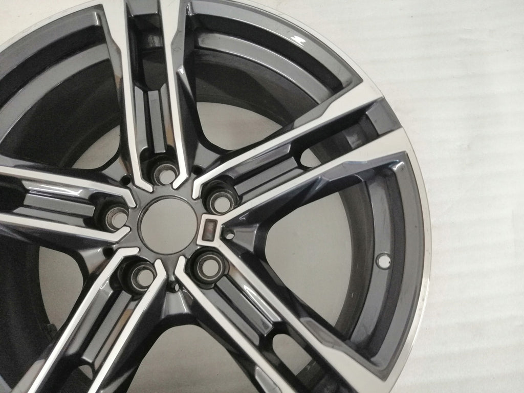 1x Alufelge 18 Zoll 8.0" 5x112 57ET 8092352 BMW Rim Wheel