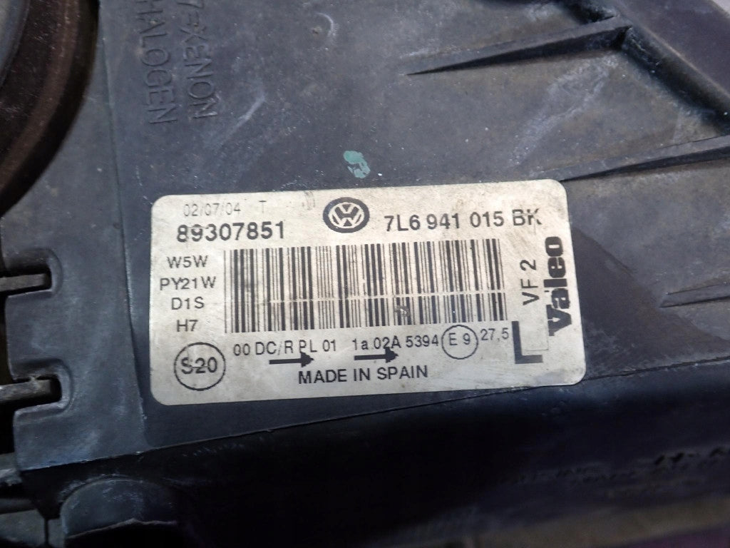 Frontscheinwerfer VW Touareg 7L6941015 Links Scheinwerfer Headlight SCH4378048840ch