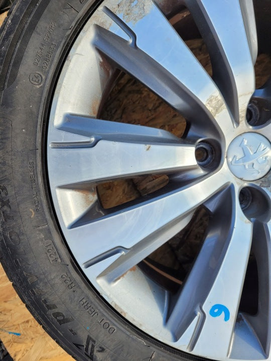 1x Alufelge 17 Zoll 7.5" 4x108 29ET 9802462377 Peugeot Rim Wheel FEL4728874130yr