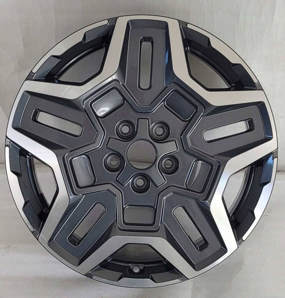 1x Alufelge 19 Zoll 7.5" 5x114.3 49 5ET 52910-S1730 Hyundai Santa Fe Rim Wheel