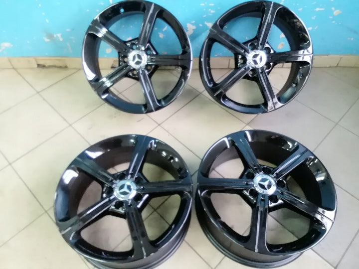 4x Alufelge 17 Zoll 6.5" 5x112 44ET A1774011200 Mercedes-Benz Rim Wheel FEL1200339059hr