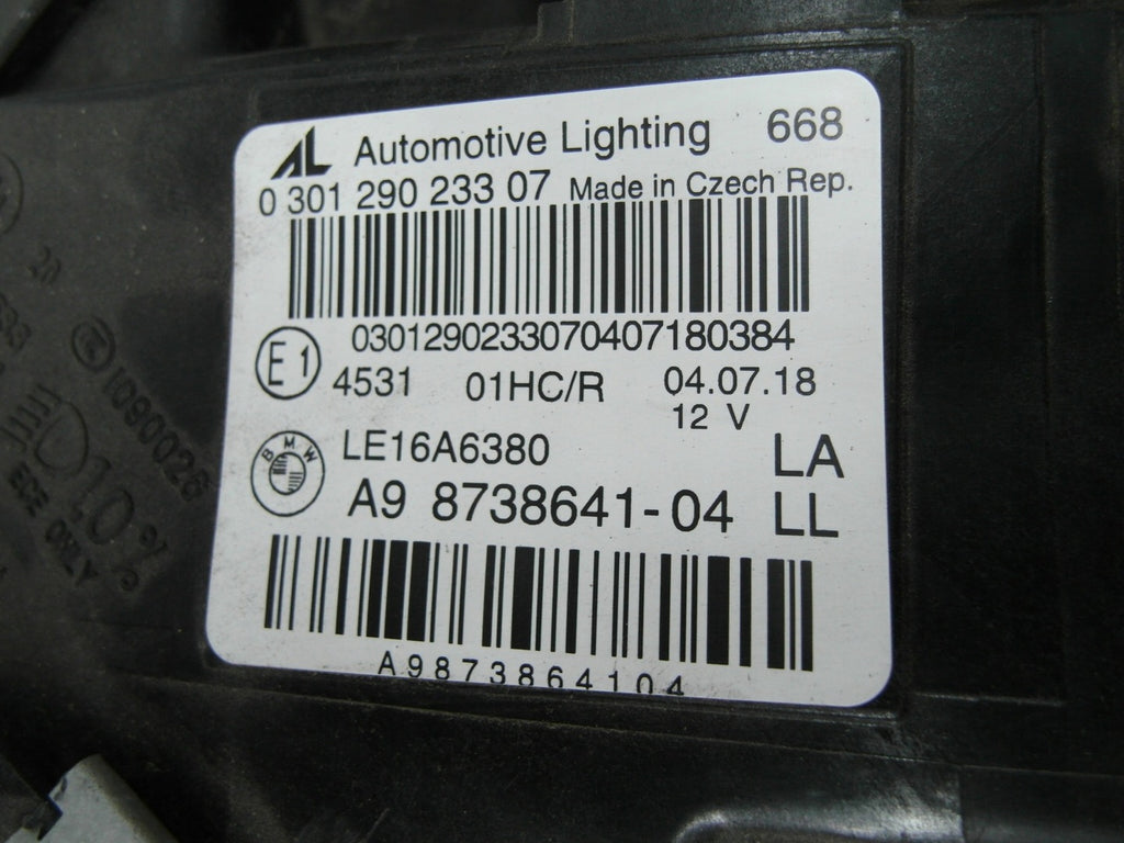 Frontscheinwerfer BMW 2 F45 8738641-04LL Full LED Links Scheinwerfer Headlight SCH3892488798hn
