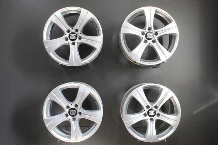 4x Alufelge 17 Zoll 7.5" 5x112 40ET A2134011200-SE Mercedes-Benz Leon Rim Wheel FEL9636014296fu