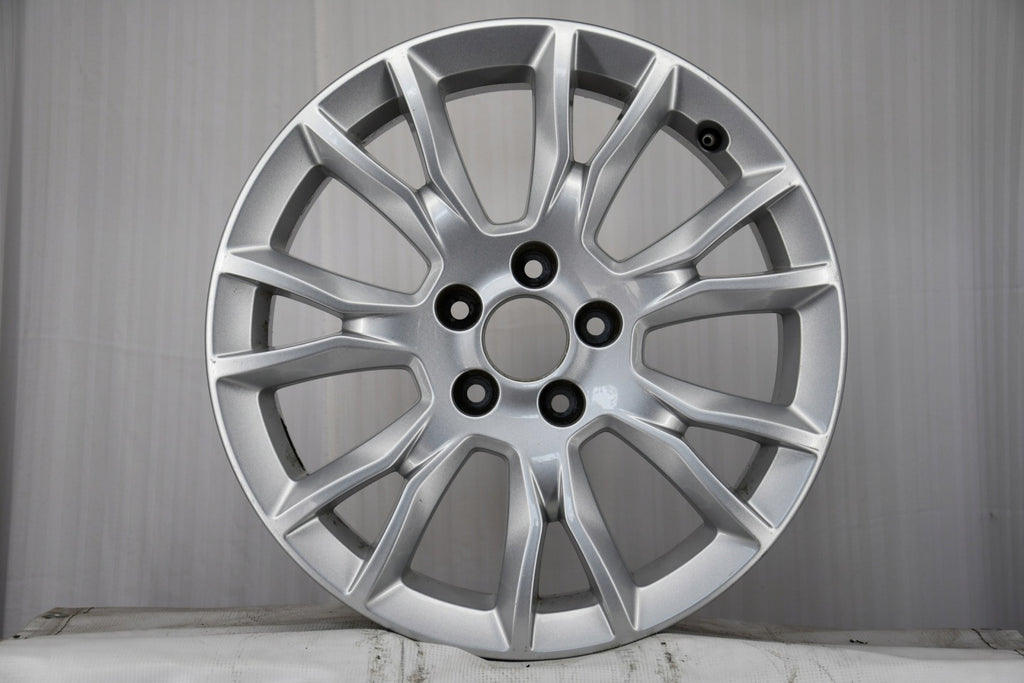 1x Alufelge 17 Zoll 7.0" 5x110 39ET Glanz Silber 13276735 Opel Astra H Zafira FEL4878502374jv