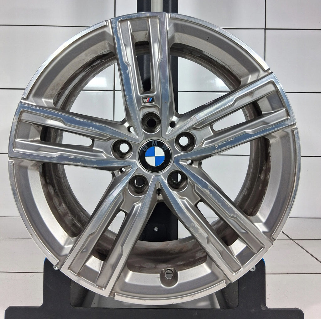1x Alufelge 17 Zoll 7.5" 5x120 54ET Glanz Graphit 8053523 BMW 1 F40 Mg Rim Wheel FEL3817227425sj