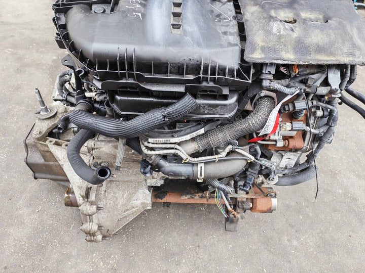 Motor Citroën Peugeot DV6C 1.6 EHDI 112PS 131TKm Engine Komplett MOT4251815052az