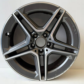 1x Alufelge 18 Zoll 44ET Glanz Grau A2054019500 Mercedes-Benz W205 Rim Wheel FEL6153157075im