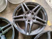 Laden Sie das Bild in den Galerie-Viewer, 4x Alufelge 16 Zoll 7.5" 5x112 40ET Silber KBA50092 Audi I Rim Wheel FEL8379114992gn