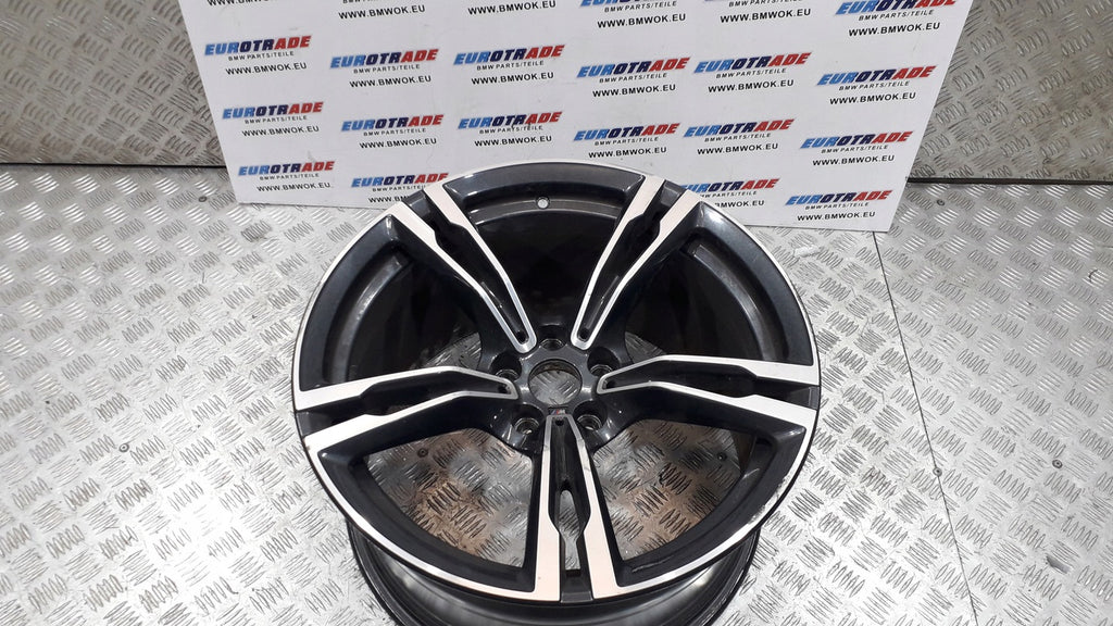 1x Alufelge 19 Zoll 10.5" 5x112 28ET 7857076 BMW 5 F90 Rim Wheel