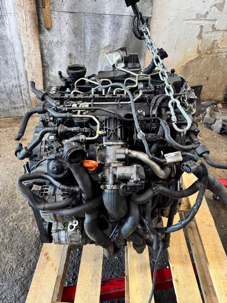 Motor VW Tiguan CBAB 2.0 TDI 140PS 103kW 180TKm 2009 Diesel Engine Komplett