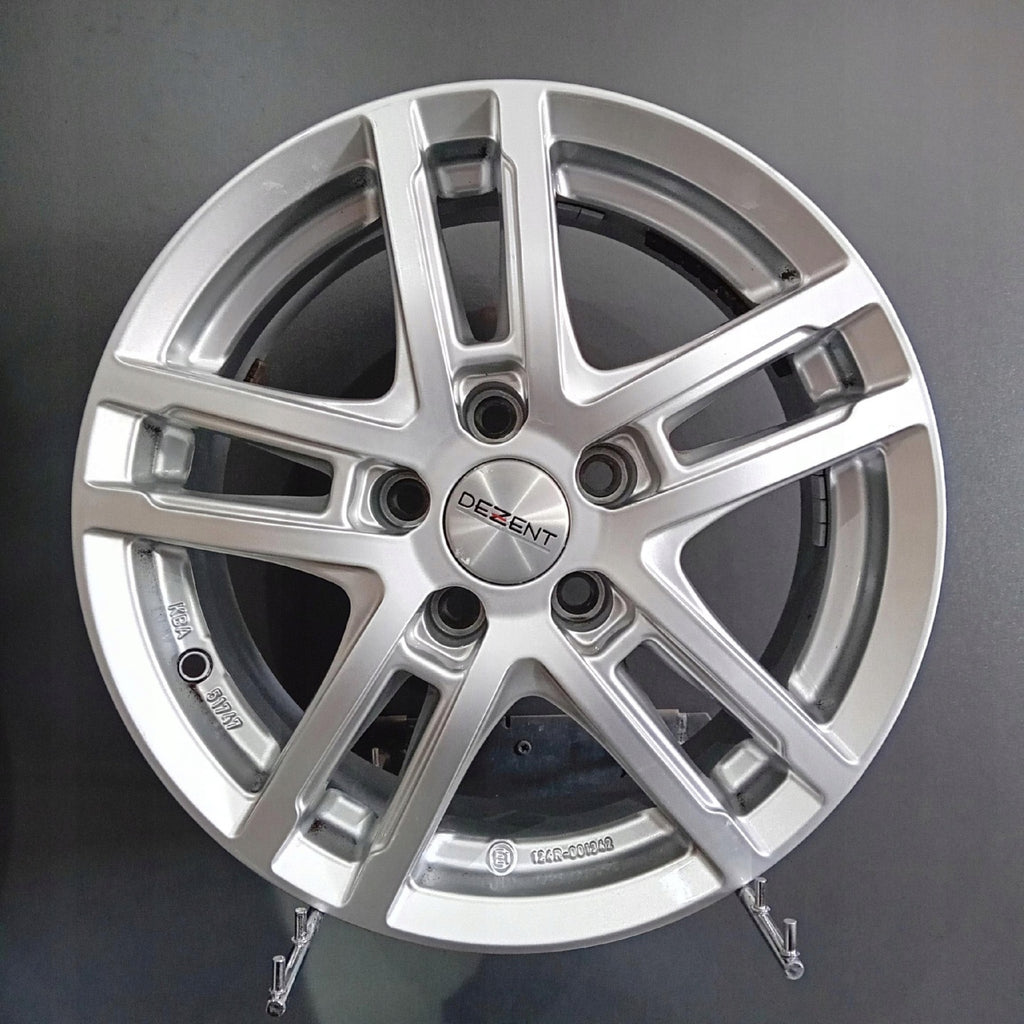 4x Alufelge 15 Zoll 6.0" 5x105 37ET Glanz Silber Chevrolet Cruze Astra Rim Wheel FEL5492971628ji