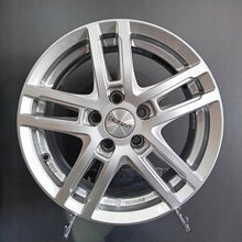Laden Sie das Bild in den Galerie-Viewer, 4x Alufelge 15 Zoll 6.0" 5x105 37ET Glanz Silber Chevrolet Cruze Astra Rim Wheel FEL5492971628ji
