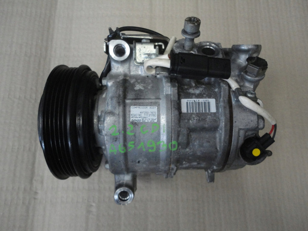 Motor Mercedes-Benz Cla Gla 651930 2.2 CDI 68TKm 2018 Diesel Engine Unkomplett