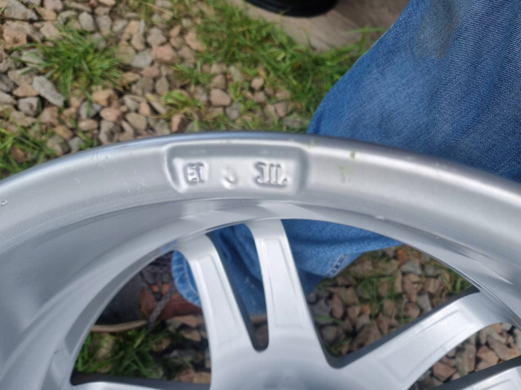 4x Alufelge 17 Zoll 7.5" 5x112 30ET Glanz Silber KBA51746 BMW G01 G02 Rim Wheel FEL2442508954uj