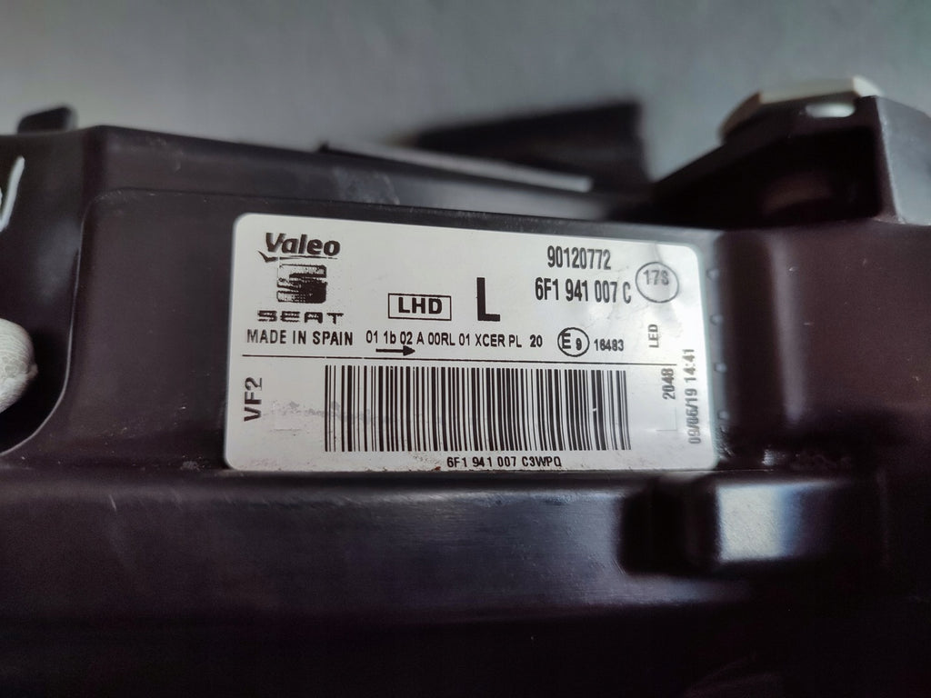 Frontscheinwerfer Seat Ibiza V 6F1941007C KING-CAR7777 Full LED Links Headlight