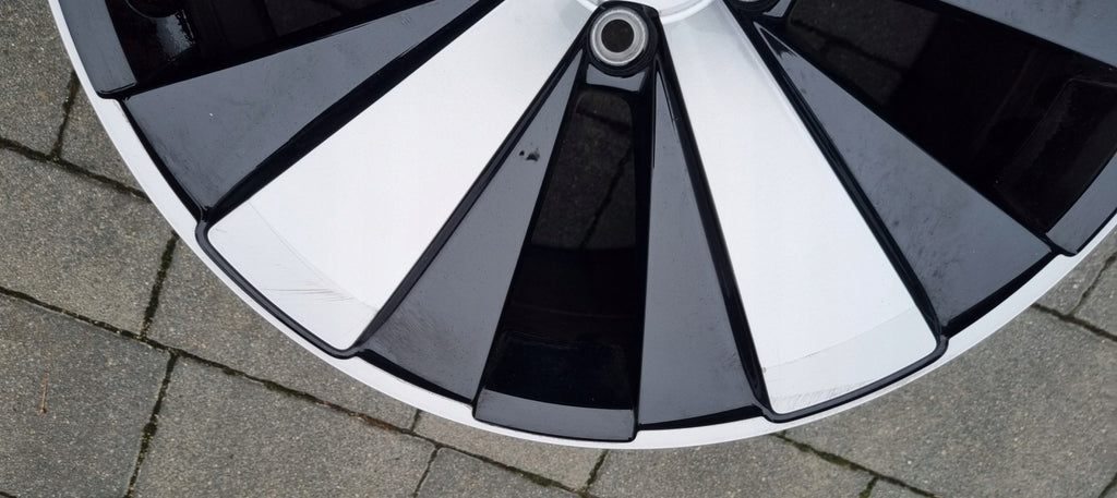 1x Alufelge 18 Zoll 7.0" 5x112 48ET Glanz Schwarz 5C0601025AK VW Beetle FEL8862207935hz