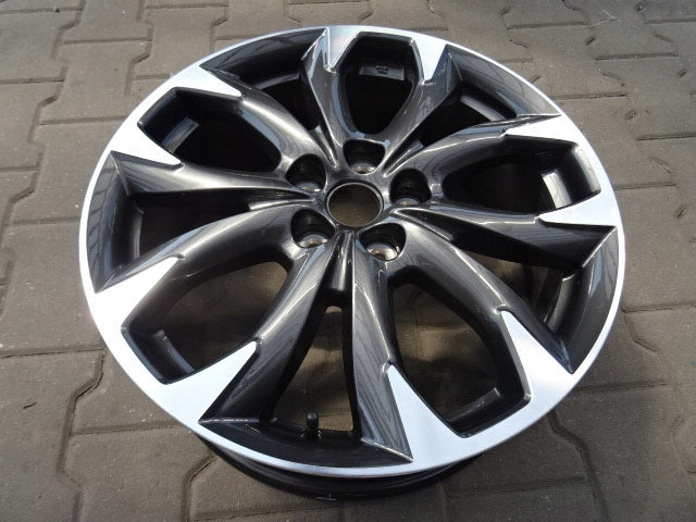 1x Alufelge 19 Zoll 7.0" 5x114.3 Glanz Mazda Rim Wheel