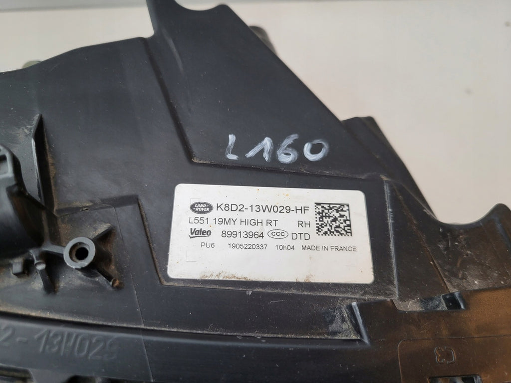 Frontscheinwerfer Land Rover Range Evoque L551 K8D2-13W029-HF LED Rechts SCH6025585163uq