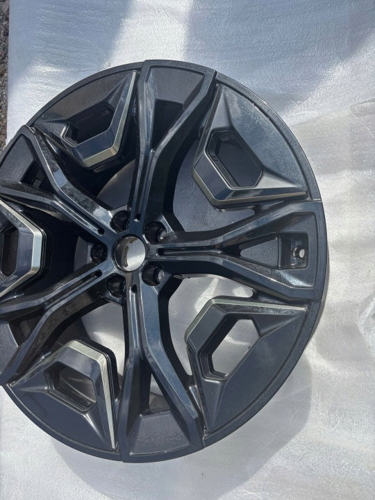 1x Alufelge 22 Zoll 5x112 5A49EE9BLU BMW Ix Rim Wheel FEL7308790987pv