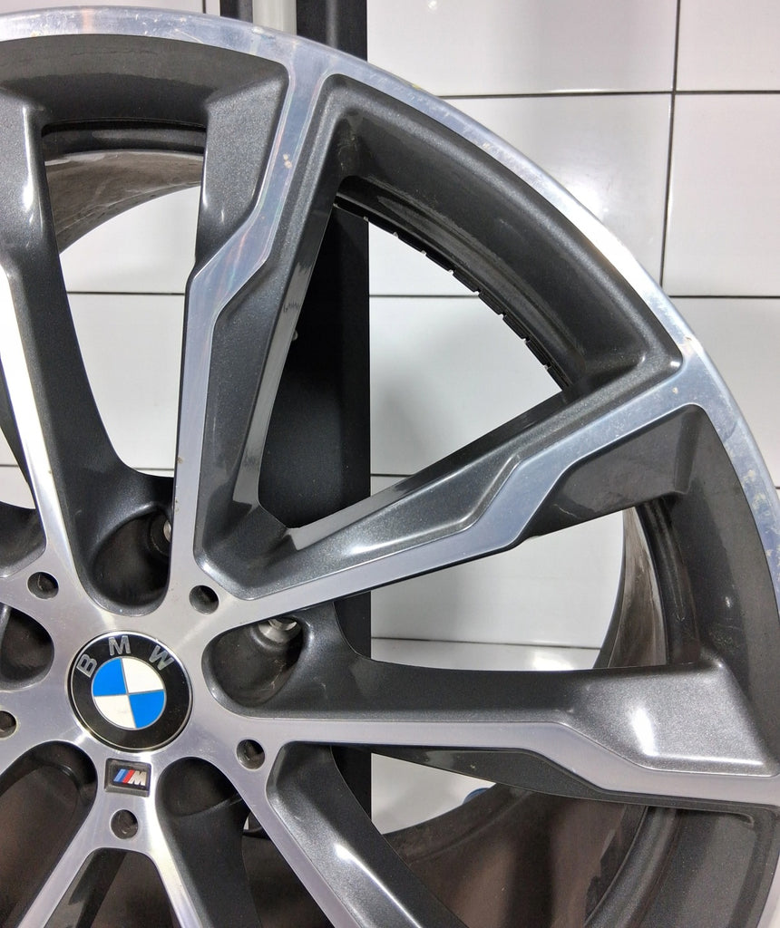 1x Alufelge 20 Zoll 9.5" 5x112 43ET Glanz Graphit 8010269 BMW Rim Wheel FEL7515329102na
