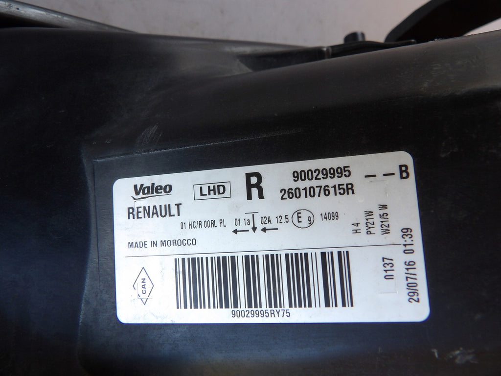 Frontscheinwerfer Dacia Sandero 260107615R LED Rechts Scheinwerfer Headlight