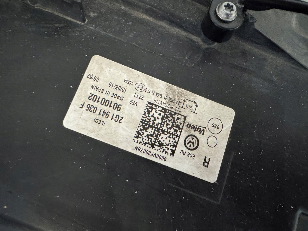 Frontscheinwerfer VW Polo 2G1941036F Full LED Rechts Scheinwerfer Headlight SCH6105414118cr