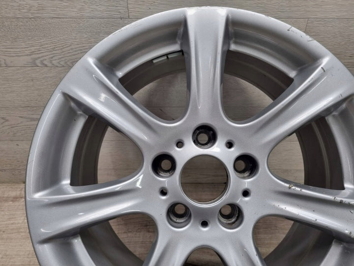 1x Alufelge 17 Zoll 8.0" 5x120 34ET Glanz Silber 6856893 BMW 3 F30 F31 Rim Wheel FEL3309715480up