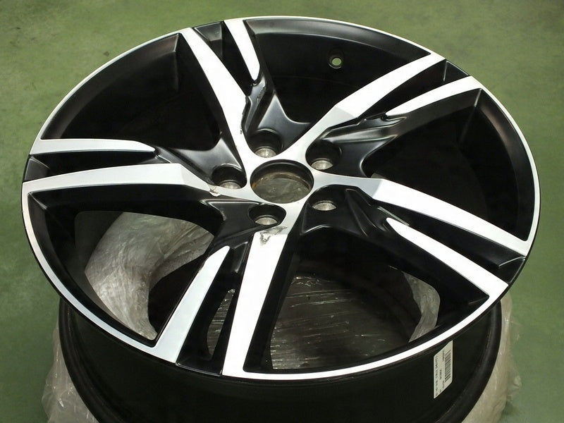 1x Alufelge 19 Zoll 7.5" 5x108 50,5ET Schwarz 31423931 Volvo Xc60 Rim Wheel