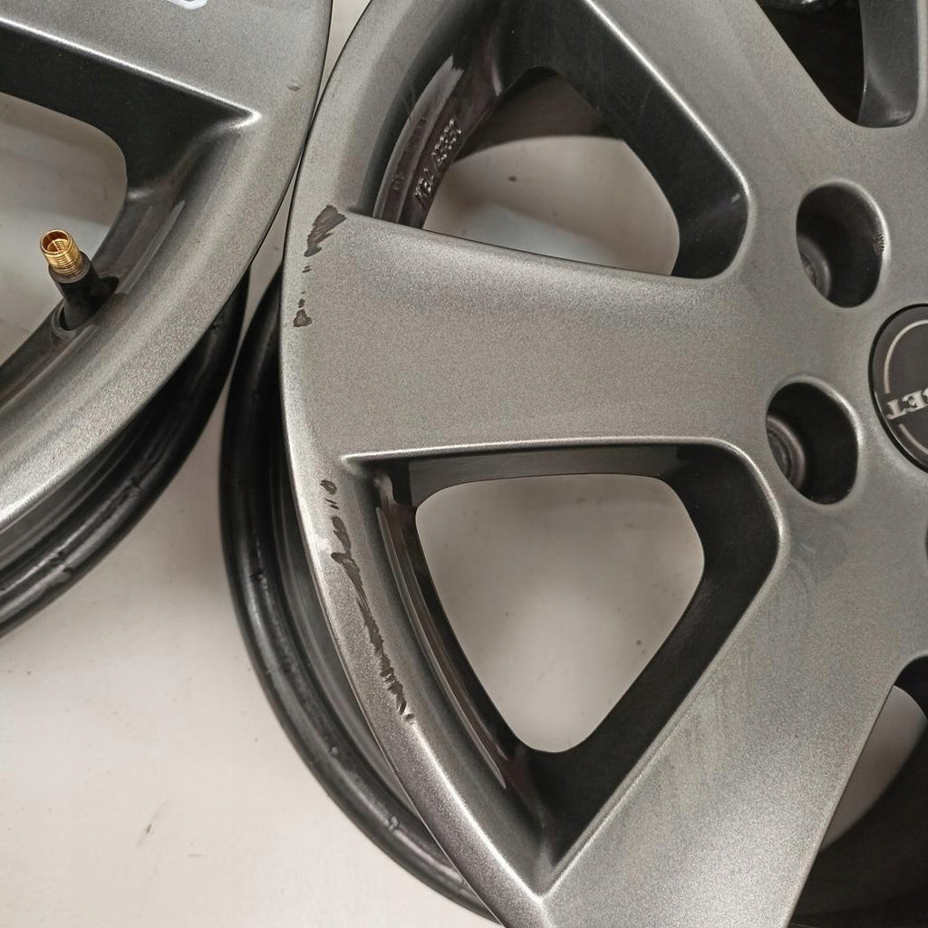 4x Alufelge 15 Zoll 6.5" 5x112 47ET Glanz Grau CA65535K1 Audi I Rim Wheel FEL8768035122qc
