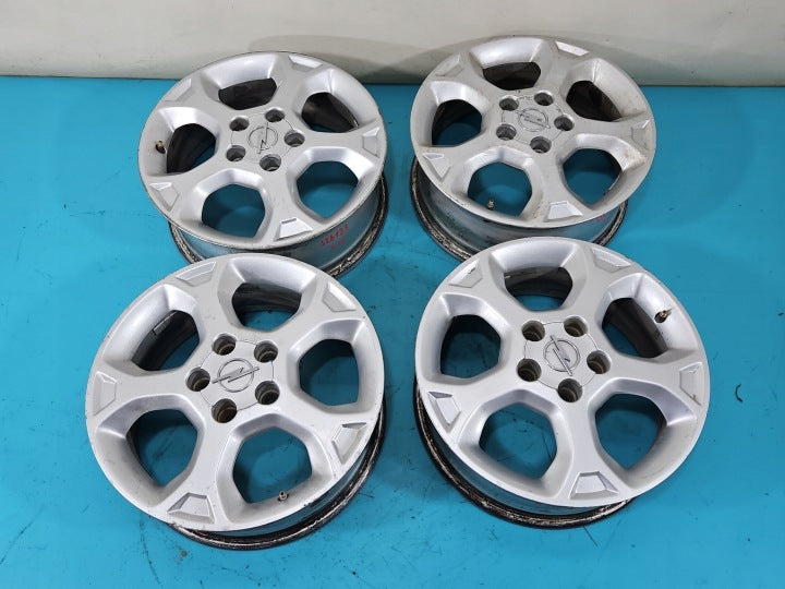 4x Alufelge 16 Zoll 6.0" 5x110 Opel Astra G Rim Wheel FEL3671822921vu
