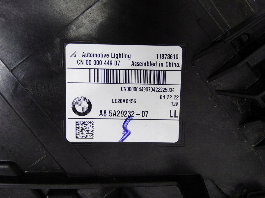 Frontscheinwerfer BMW X3 G01 G02 5A29232 LED Rechts Scheinwerfer Headlight SCH8910299078fr