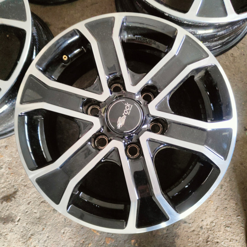 4x Alufelge 16 Zoll 7.0" 6x139.7 38ET Rim Wheel FEL9559106532nv