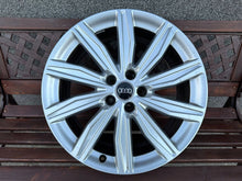 Load image into Gallery viewer, 1x Alufelge 19 Zoll 8.0" 5x112 39ET Glanz Silber 4K0601025M Audi A6 C8 Rim Wheel FEL2606667354cs