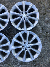 Laden Sie das Bild in den Galerie-Viewer, 4x Alufelge 18 Zoll 8.0" 5x112 56ET Silber A1664011102 Mercedes-Benz Rim Wheel FEL7301771604db