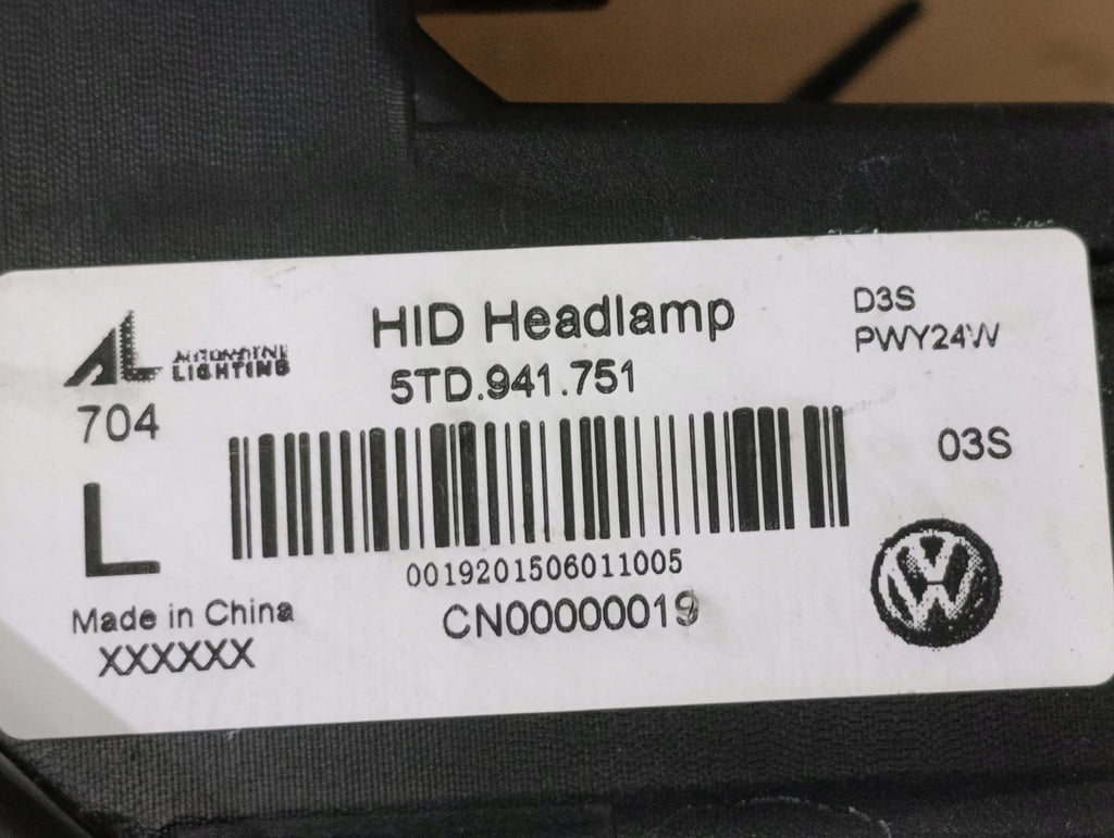 Frontscheinwerfer VW Touran 5TD941751 Xenon Links Scheinwerfer Headlight SCH3276047668jz