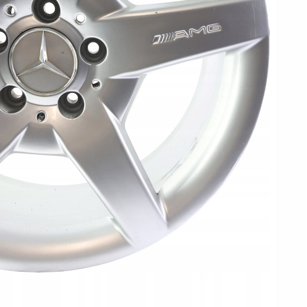 1x Alufelge 18 Zoll 5x112 Grau A1714011702 Mercedes-Benz C209 R171 Rim Wheel FEL7593701381db