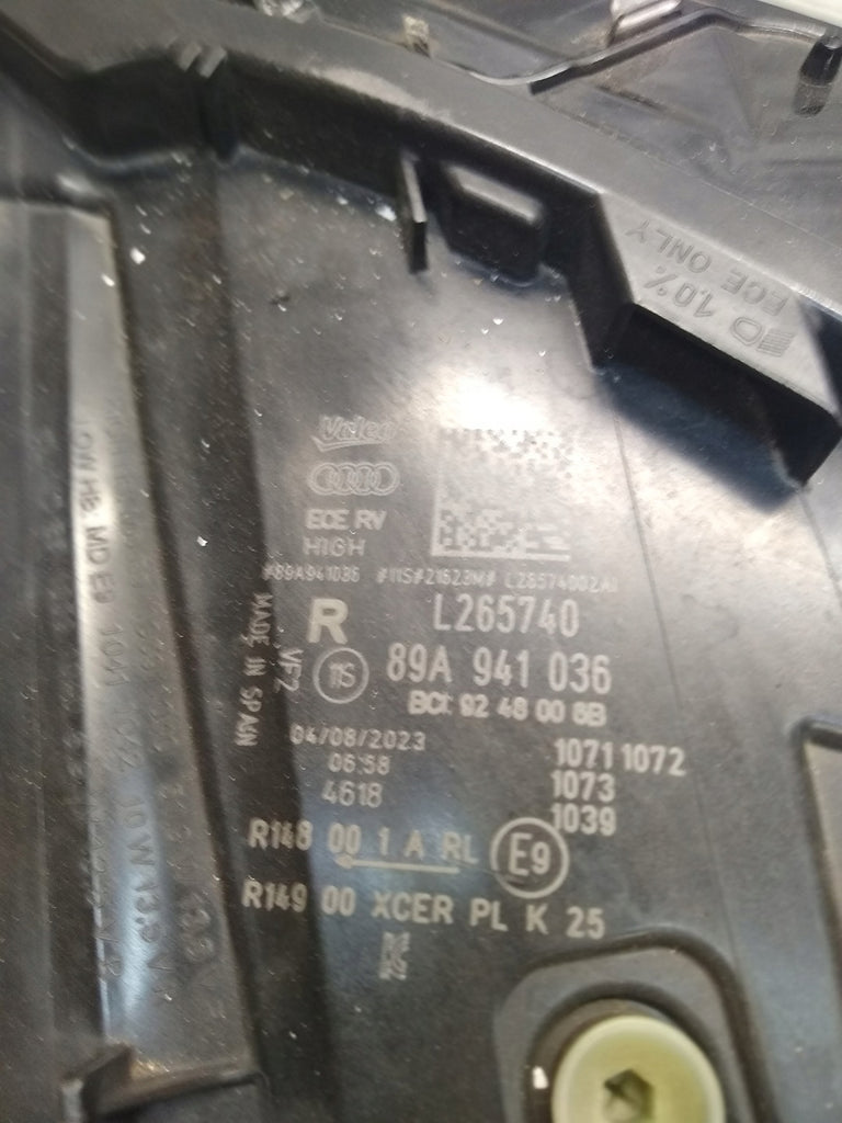 Frontscheinwerfer Audi E-Tron 89A941036 Full LED Rechts Scheinwerfer Headlight