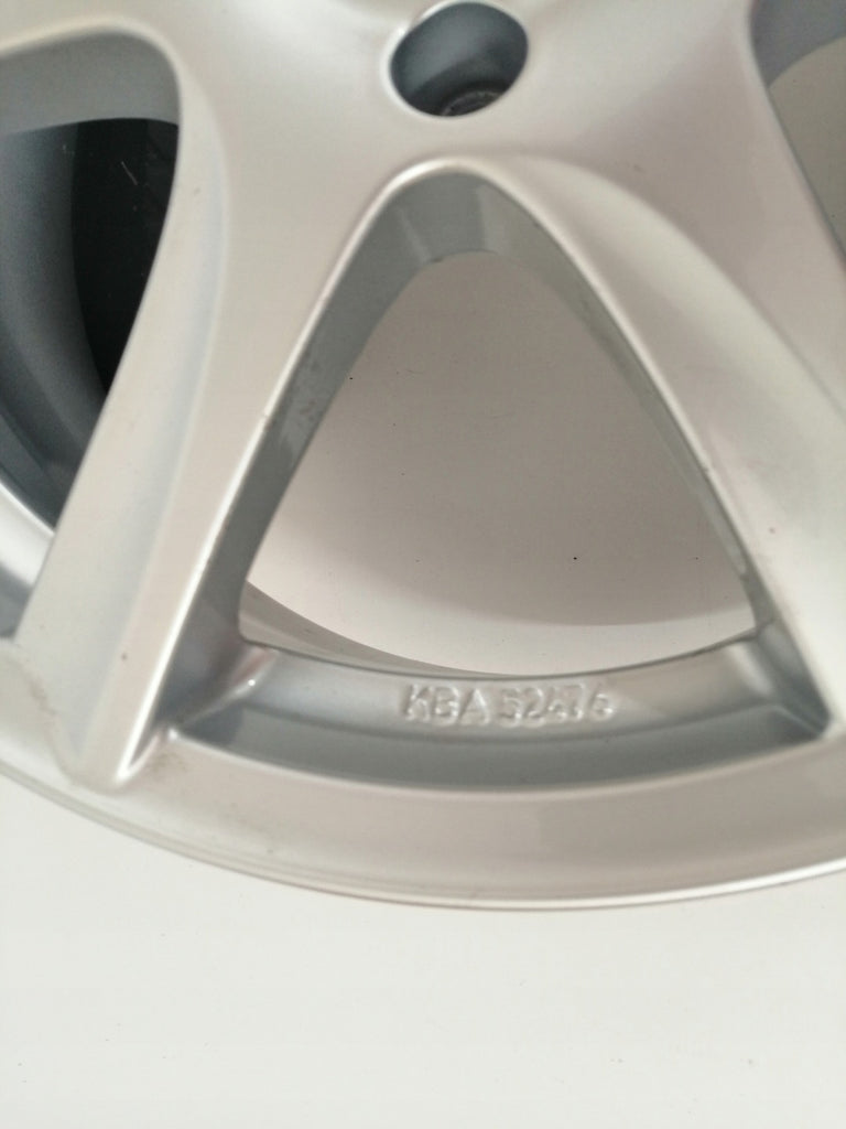 1x Alufelge 17 Zoll 7.5" 5x112 40ET Glanz Silber TTY78SA40 Rim Wheel FEL3630449901he