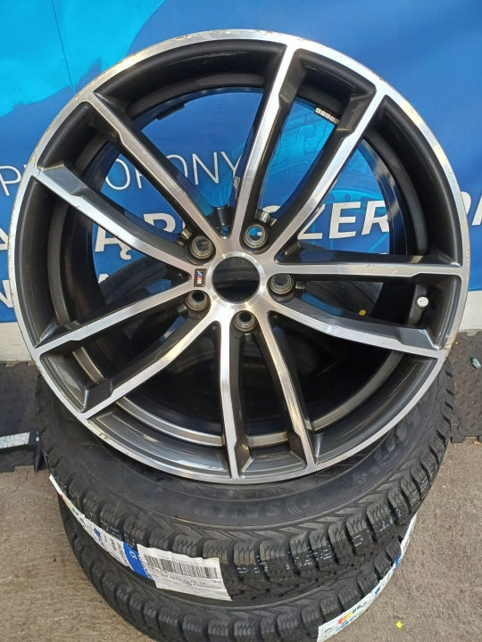 1x Alufelge 18 Zoll 8.0" 5x112 30ET 8747407 BMW 5 G31 G30 Rim Wheel FEL1728093539uu