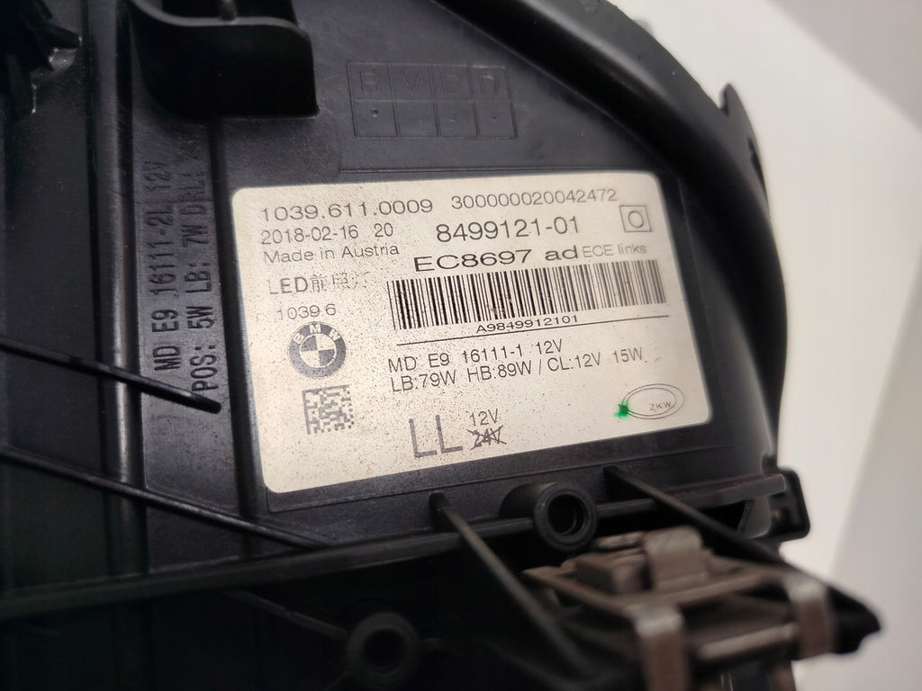 Frontscheinwerfer BMW G30 8499121 8499122 Full LED Ein Satz Headlight SCH8866028730lb