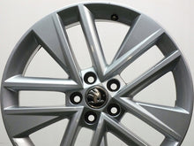 Load image into Gallery viewer, 1x Alufelge 17 Zoll 7.0" 5x100 46ET Glanz Silber 6V0601025C Skoda Rim Wheel FEL1329630955pg