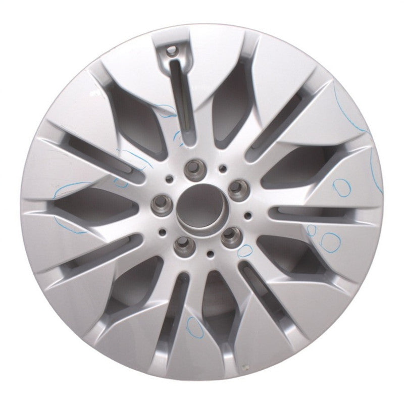 1x Alufelge 18 Zoll 8.0" 5x112 56,5ET Glanz Silber A1664011502 Mercedes-Benz