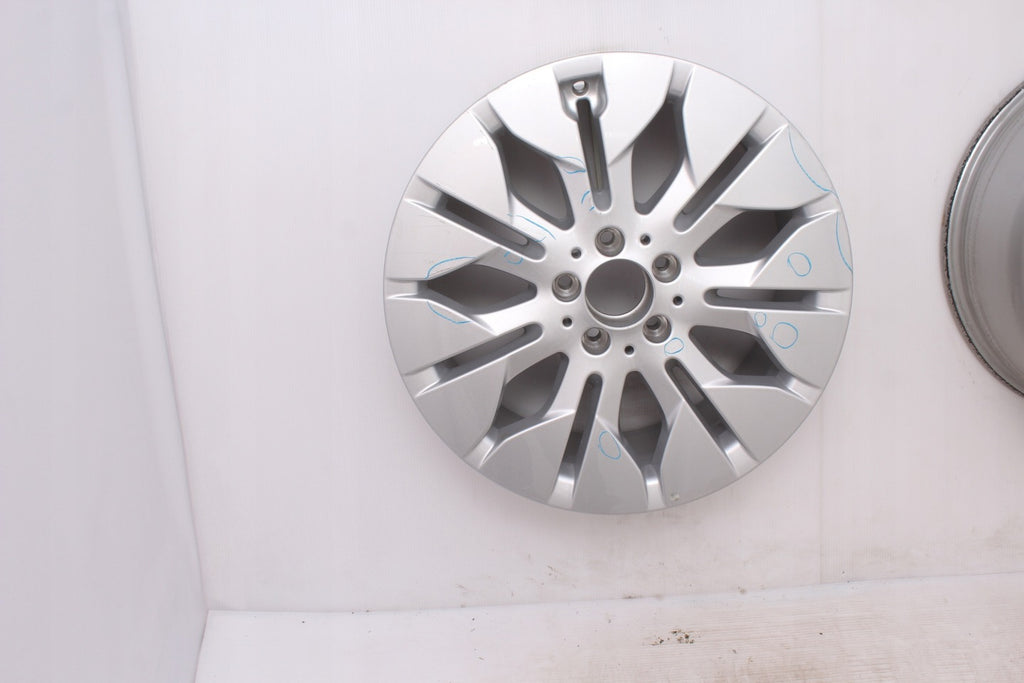 1x Alufelge 18 Zoll 8.0" 5x112 56,5ET Glanz Silber A1664011502 Mercedes-Benz