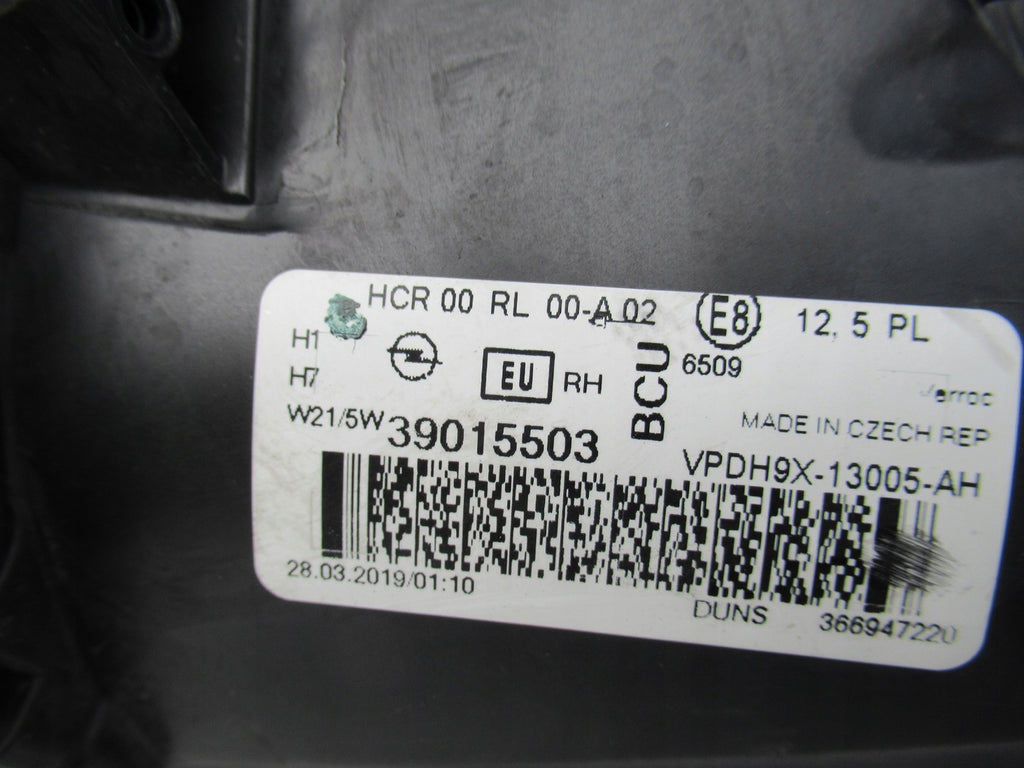Frontscheinwerfer Opel Adam 39015503 LED Rechts Scheinwerfer Headlight
