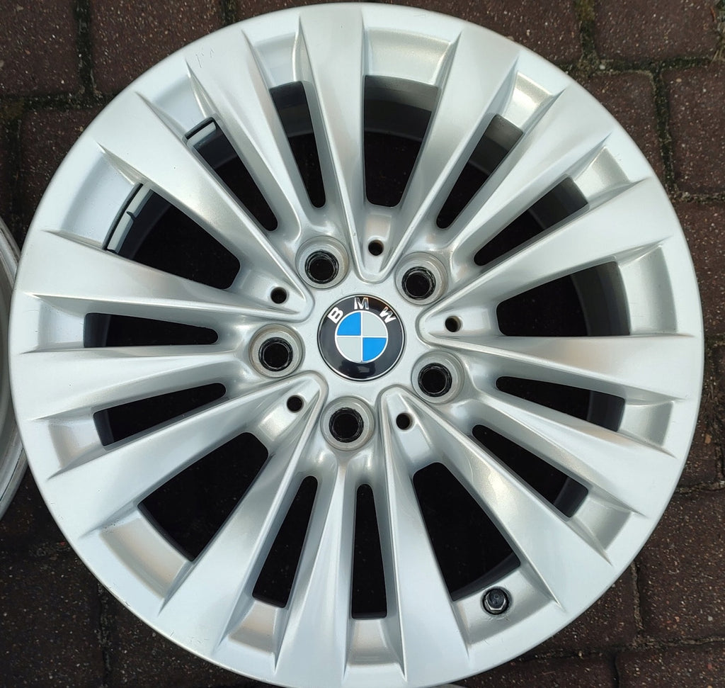 4x Alufelge 16 Zoll 7.0" 5x112 52ET Glanz Silber 6855084 BMW 2 Tourer F45 F46 FEL3649264243pp