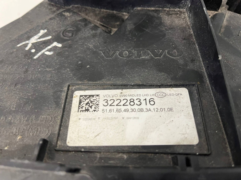 Frontscheinwerfer Volvo S90 V90 32228316 Links Scheinwerfer Headlight SCH5215803063xa