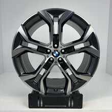 Load image into Gallery viewer, 1x Alufelge 21 Zoll 10.5" 5x112 43ET Glanz Graphit 6885460GRE BMW G05 G06 Mg FEL9352172438bj