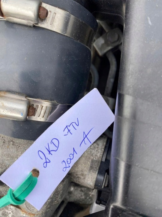 Motor Toyota Hilux 2KD-FTV 2.5 108TKm 2001 Diesel Engine Komplett MOT8635468809oc