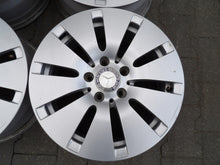 Laden Sie das Bild in den Galerie-Viewer, 4x Alufelge 16 Zoll 6.5" 5x112 38ET Glanz Silber Mercedes-Benz Rim Wheel FEL9836026307ee