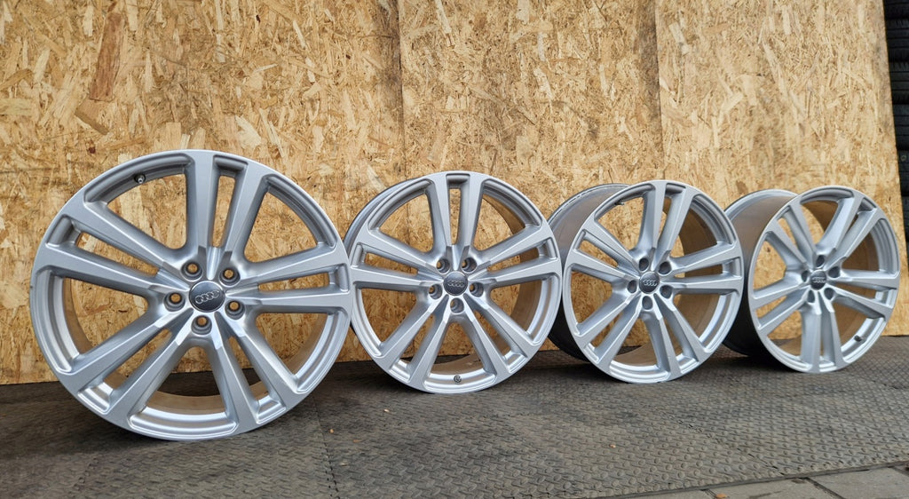 4x Alufelge 20 Zoll 8.0" 5x112 28ET Glanz Silber 4M0601025G Audi Rim Wheel FEL7488274004zh